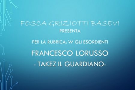 intervista a: Francesco Lorusso